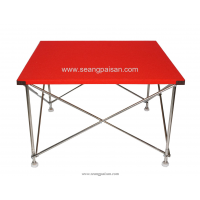 โต๊ะวางมิกซ์ พรมแดง 60x60x40