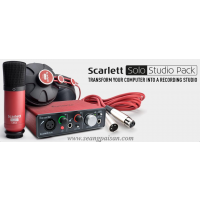 Audio Interface Scarlett Solo Studio Pack